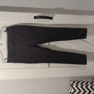 Elle - Women's Black Denim Stretch Mid-Rise Cotton Jeans. Sz. 10R